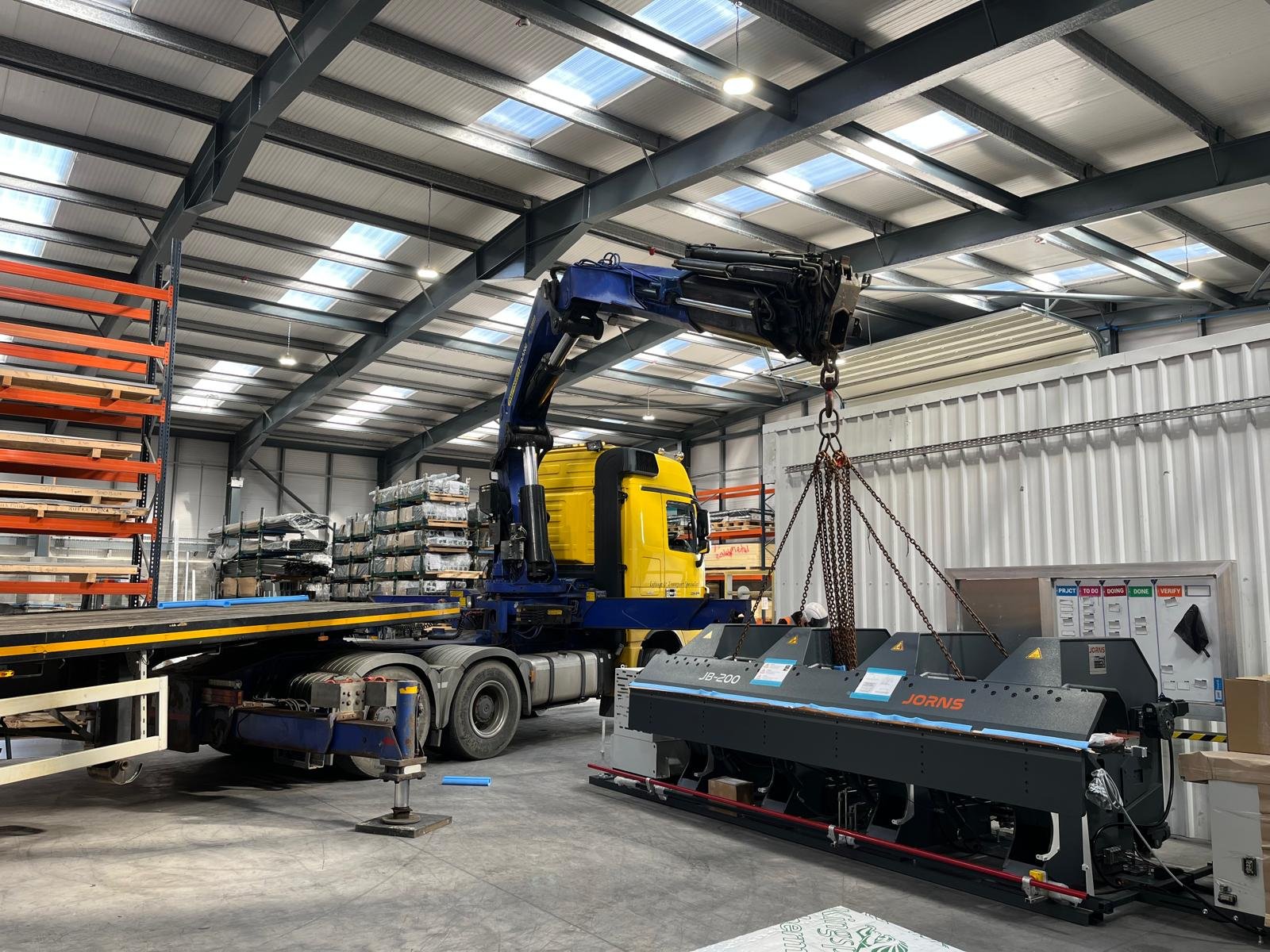 plant and machinery movement